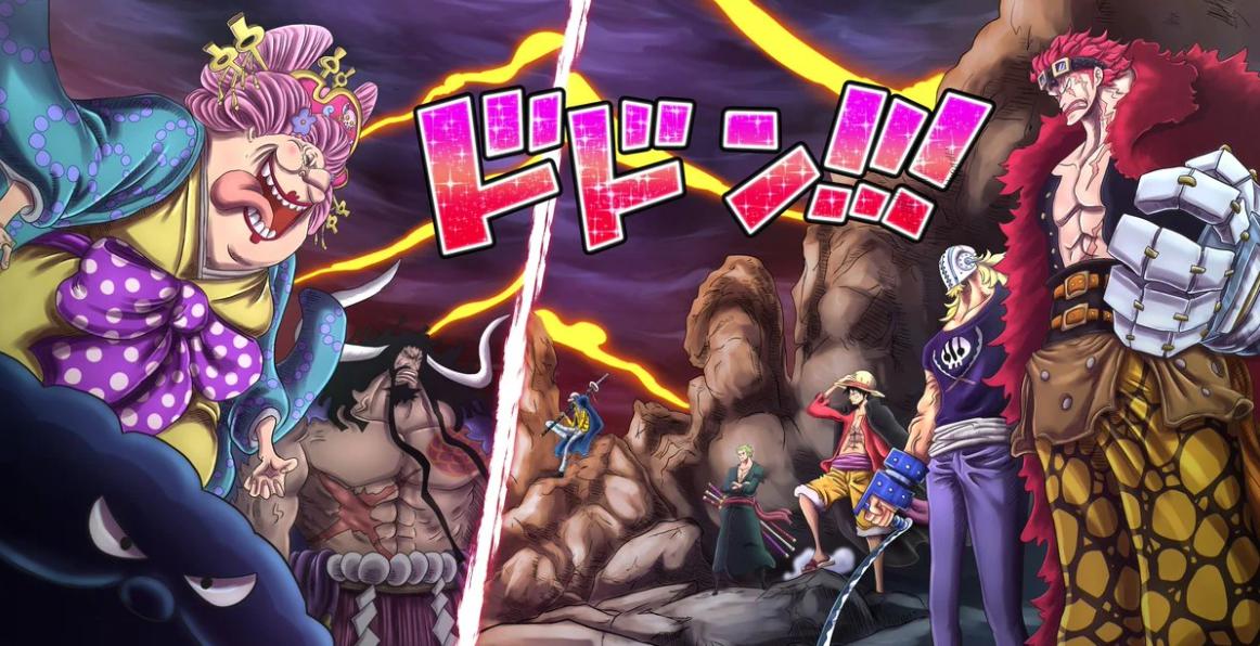 Spoiler One Piece tập 1002 - Tứ Hoàng đại chiến Thời Đại Mới. Luffy đấm sấp mặt Kaido!