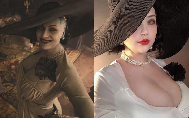 Chiêm ngưỡng vẻ đẹp của Lady Dimitrescu qua bộ cosplay của một cosplay-er người Việt
