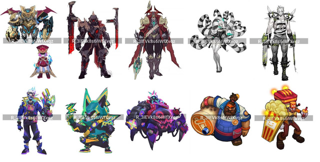 LMHT: Rò rỉ hàng loạt ý tưởng trang phục chính chủ từ Riot Games, có cả Gragas Trà Sữa nữa