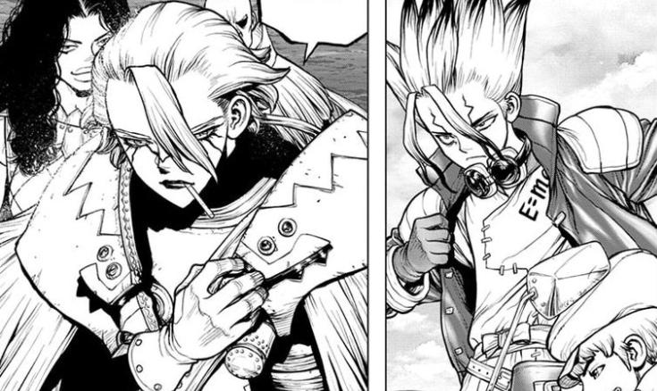 Spoiler Dr.Stone chap 184: Senku khôi phục Medusa, xây dựng tháp canh chuẩn bị đối đầu Stanley!