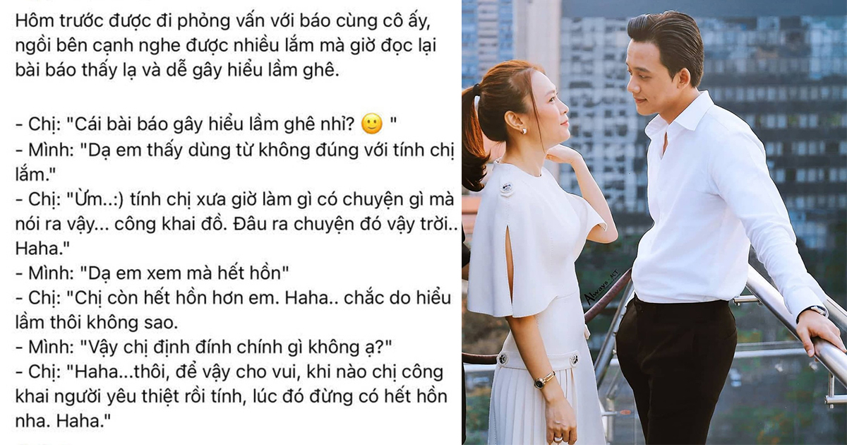 Rộ tin Mỹ Tâm thừa nhận hẹn hò Mai Tài Phến, thực hư ra sao?