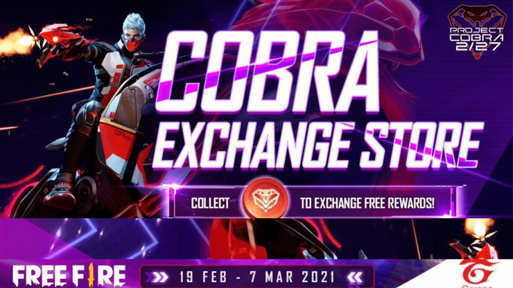 Sự kiện Garena Free Fire Cobra Go: Nhận Skins và Phần thưởng Miễn phí