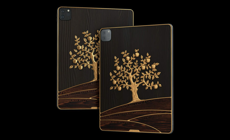 Cùng chiêm ngưỡng iPad Pro sang trọng được đát vàng 1KG 18 Karat với giá khởi điểm $ 8.000
