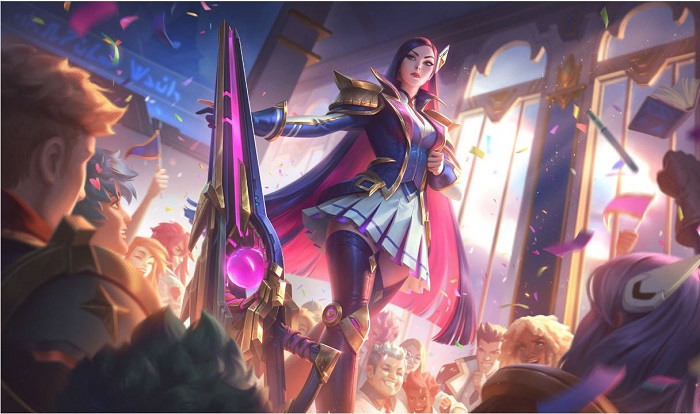LMHT: Riot Games thả thính 6 skin Học Viện Anh Hùng mới cho Yone, Caitlyn, Garen, Leona và Ngộ Không