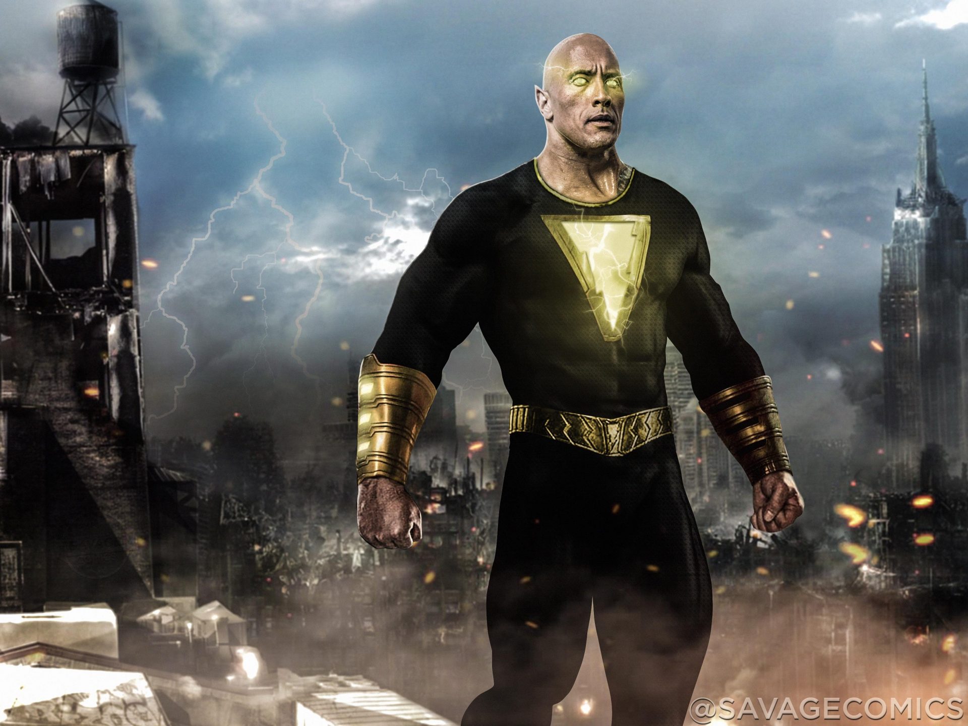 Black Adam của The Rock ấn định ngày bấm máy 