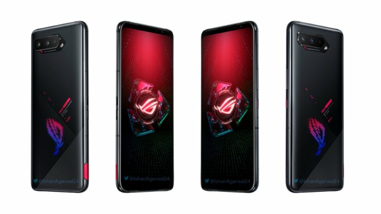 Rò rỉ ASUS ROG Phone 5 với 2 phiên bản màu đen và màu trăng cực bắt mắt 