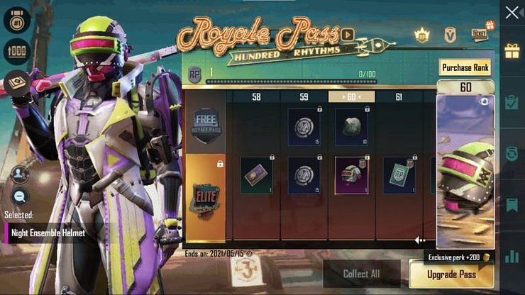 Danh sách đầy đủ phần thưởng trong PUBG Mobile Season 18 Royale Pass