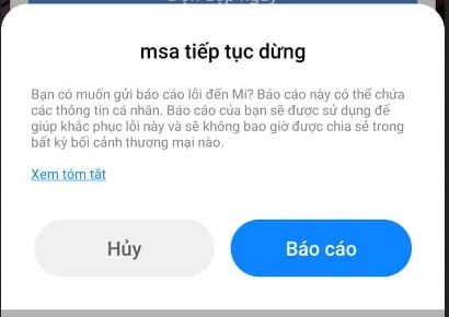 Hướng dẫn cách sửa lỗi MSA tiếp tục dừng trên Xiaomi và Android đơn giản nhất