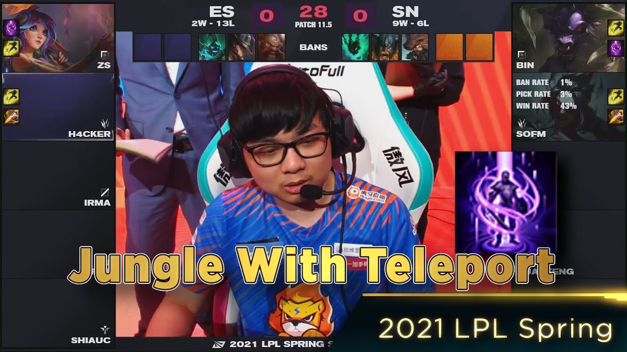 LMHT: SofM khiến LPL phải chấn động với lối đi rừng cầm Dịch Chuyển đầy sáng tạo của mình