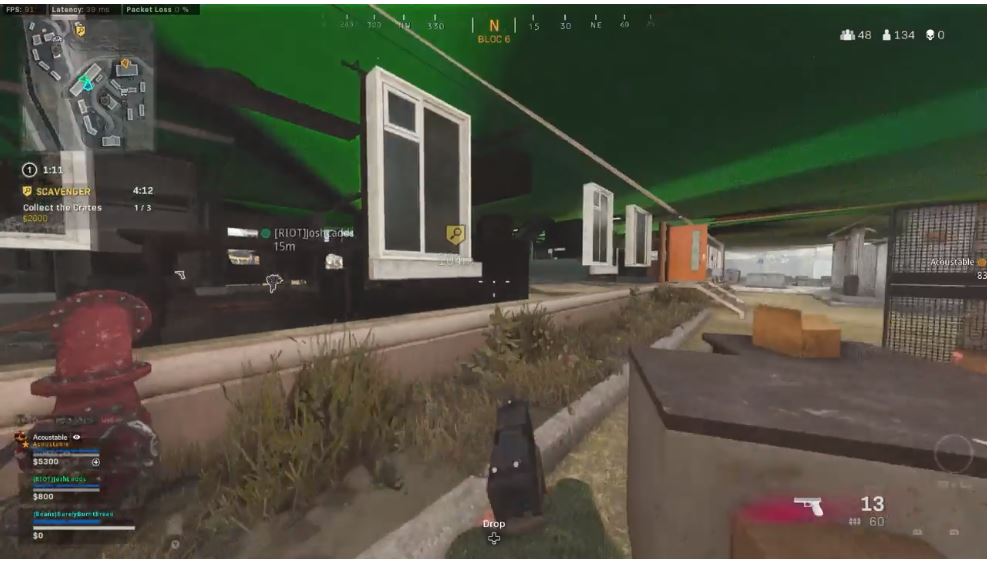 Call Of Duty: Warzone lại bị lỗi khi khiến cho những bức tường biến mất