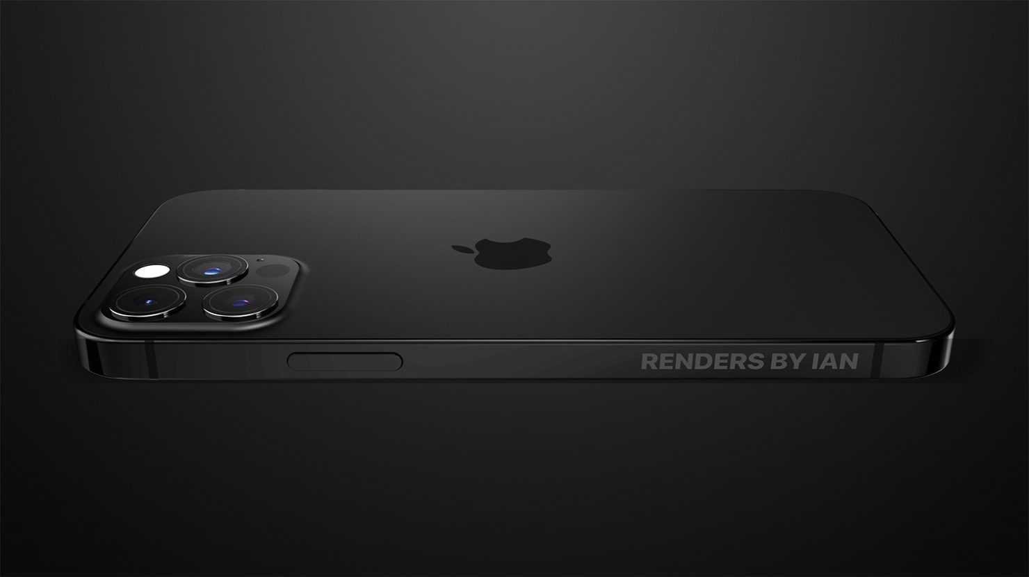Render của iPhone 13 Pro dựa trên rò rỉ; Thiết kế cạnh phẳng với màu đen mờ đẹp mắt