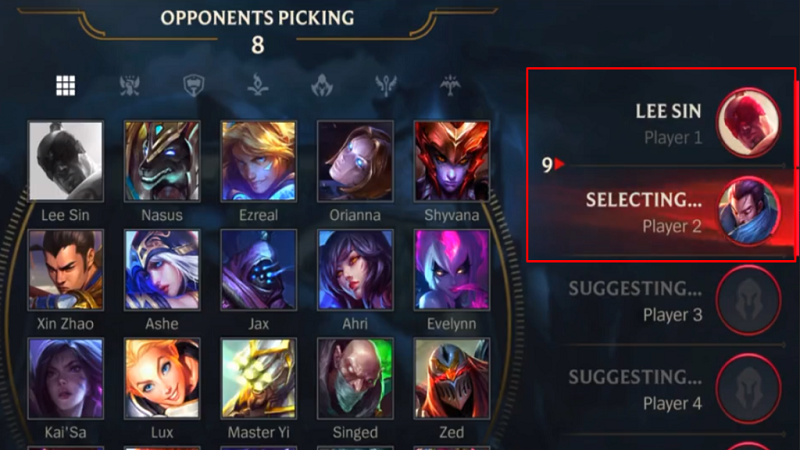Liên Minh: Tốc Chiến gặp lỗi nghiêm trọng khi có thể thấy được lượt chọn của đối phương