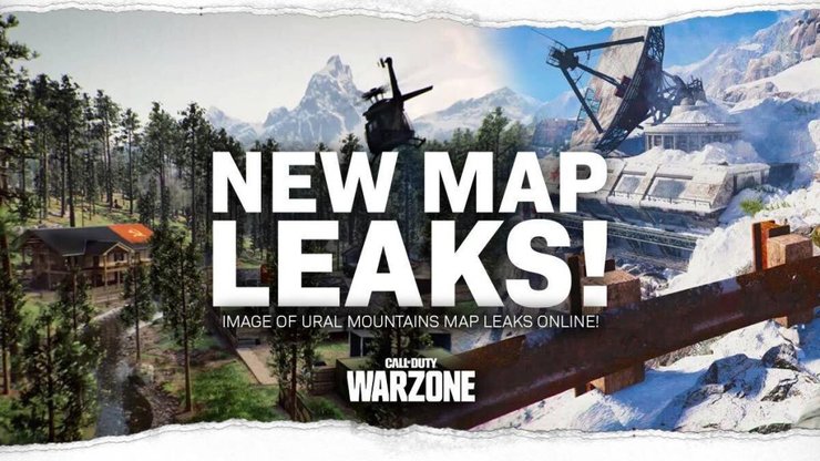 Call Of Duty Rò rỉ Bản đồ Dãy núi Ural mới cho Warzone Season 3