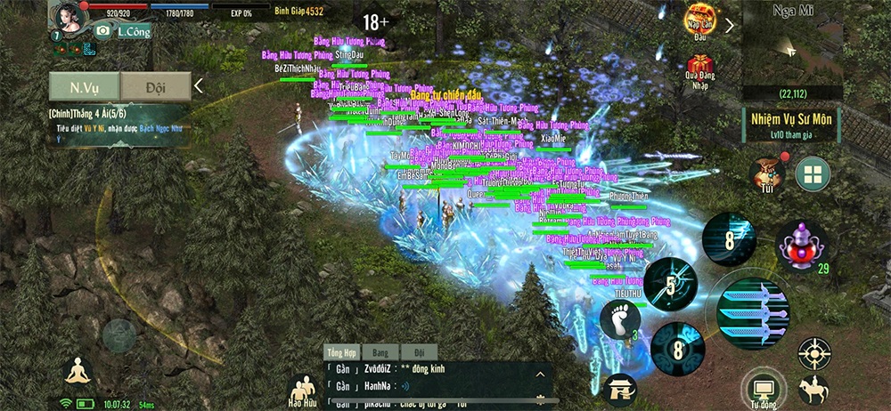 Võ Lâm Truyền Kỳ 1 Mobile lập kỷ lục mới: 20 server trong ngày đầu tiên, hàng vạn người thi nhau “xếp hàng”