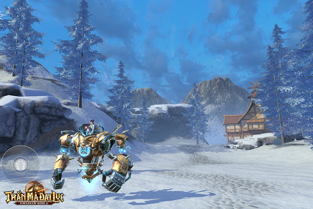 Forsaken World: Thần Ma Đại Lục giới thiệu bản đồ đẹp đến từng centimet