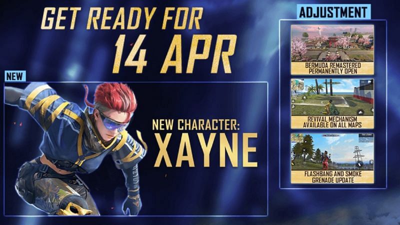 Free Fire OB27: Nhân vật Xayne mới và chi tiết trong bản cập nhật 
