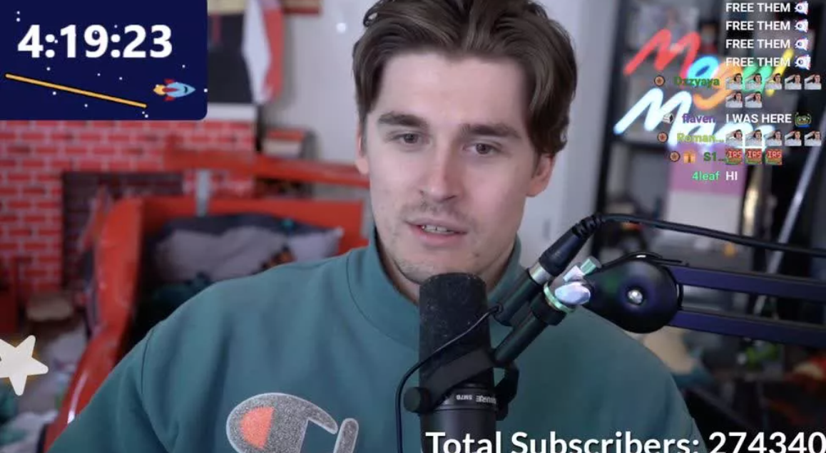 Buổi stream 31 ngày không ngừng nghỉ của Ludwig Ahgren phá vỡ kỷ lục đăng ký trên Twitch