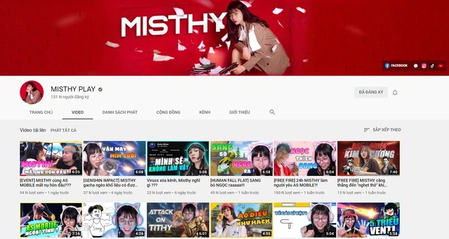 Kênh Youtube 6 triệu subs của Misthy đã an toàn, fan có thể thở phào nhẹ nhõm