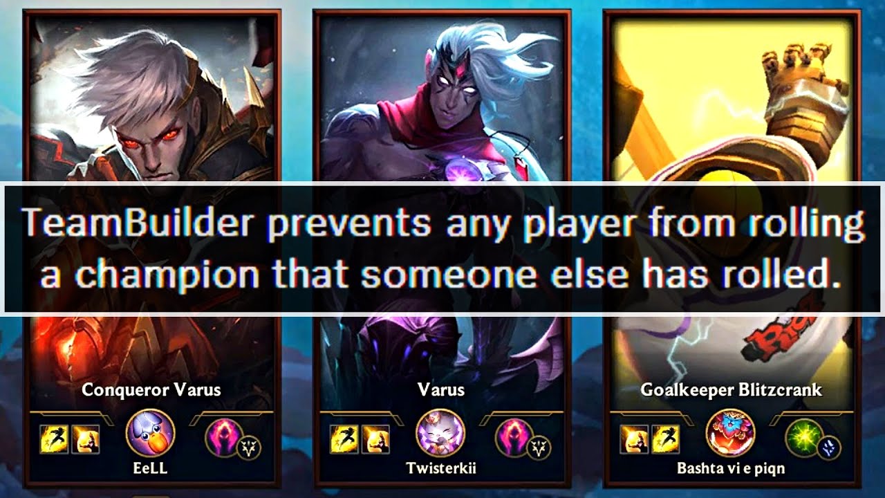 LMHT lại gặp lỗi khi 2 game thủ có thể chơi trùng tướng với nhau trong cùng một đội hình