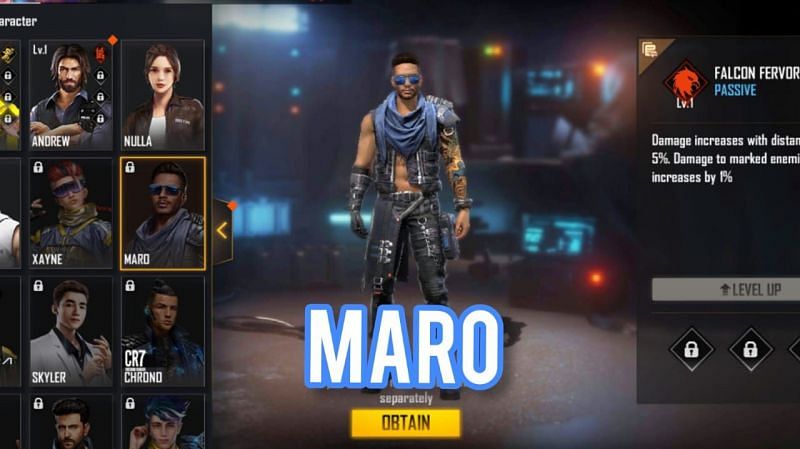 Free Fire OB 27: Tất cả những gì bạn cần biết về nhân vật Maro