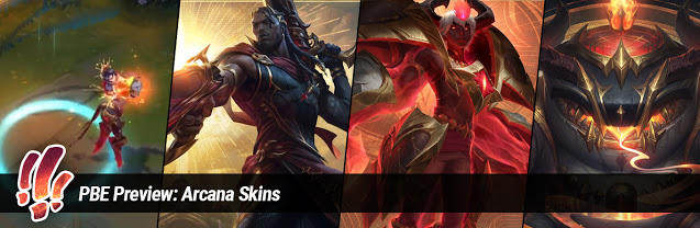 LMHT - RIOT Sneak Video preview dòng Skin Arcana cho Lucian, Xerath và Tahm Kench đẹp mê ly