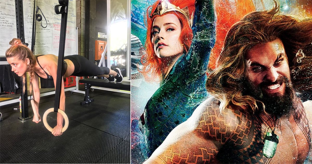 Amber Heard chia sẻ hình ảnh luyện tập, hứa hẹn trở lại vai Mera trong "Aquaman 2"