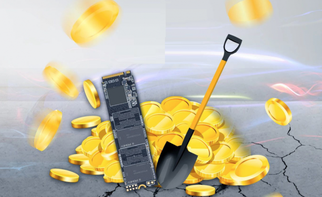GALAX cho biết việc sử dụng SSD của mình để khai thác tiền ảo chẳng hạn như Chia Coin sẽ không có bảo hành