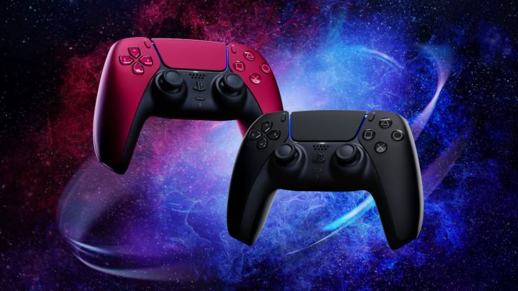 Sony: Tay cầm PlayStation 5 DualSense Màu Cosmic Red và Midnight Black được tiết lộ