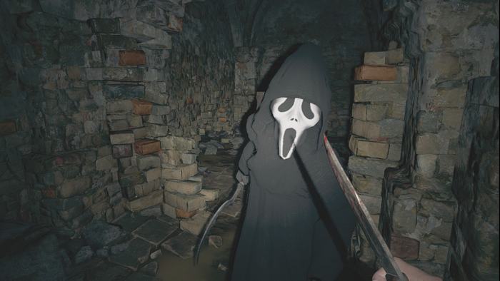 Fan của Resident Evil Village mang cả Ghostface vào game