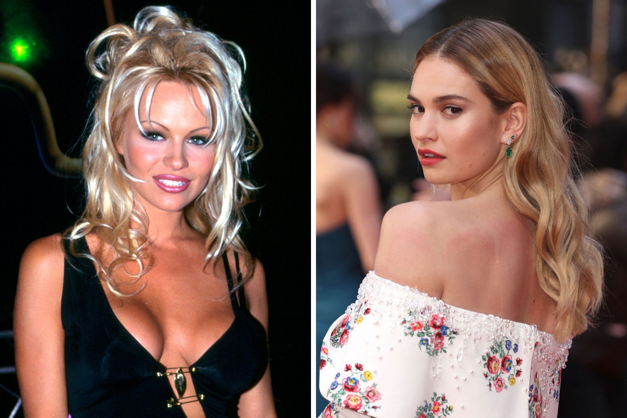 "Bông hồng nước Anh" Lily James hoá thân thành "bom sex" đương đại