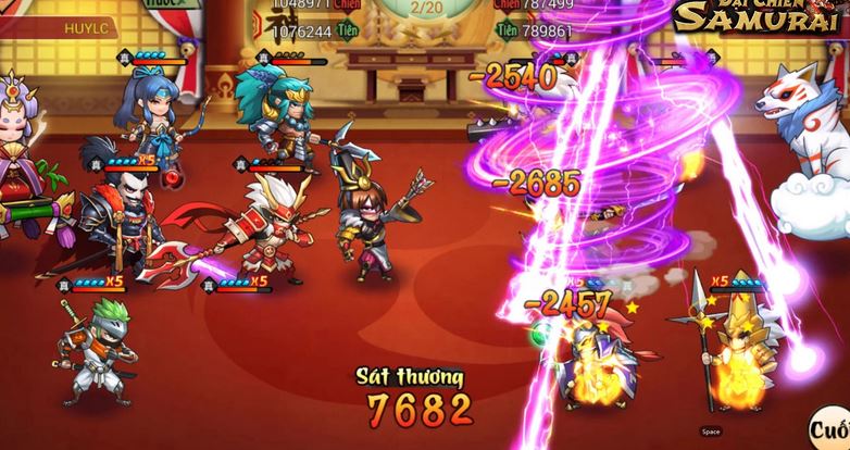 Tổng hợp Giftcode giới hạn của Đại Chiến Samurai VNG mới nhất năm 2021