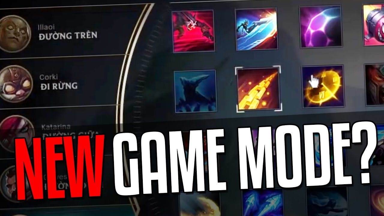 LMHT chuẩn bị ra mắt chế độ chơi mới cho phép sử dụng chiêu cuối của bất kì tướng nào?
