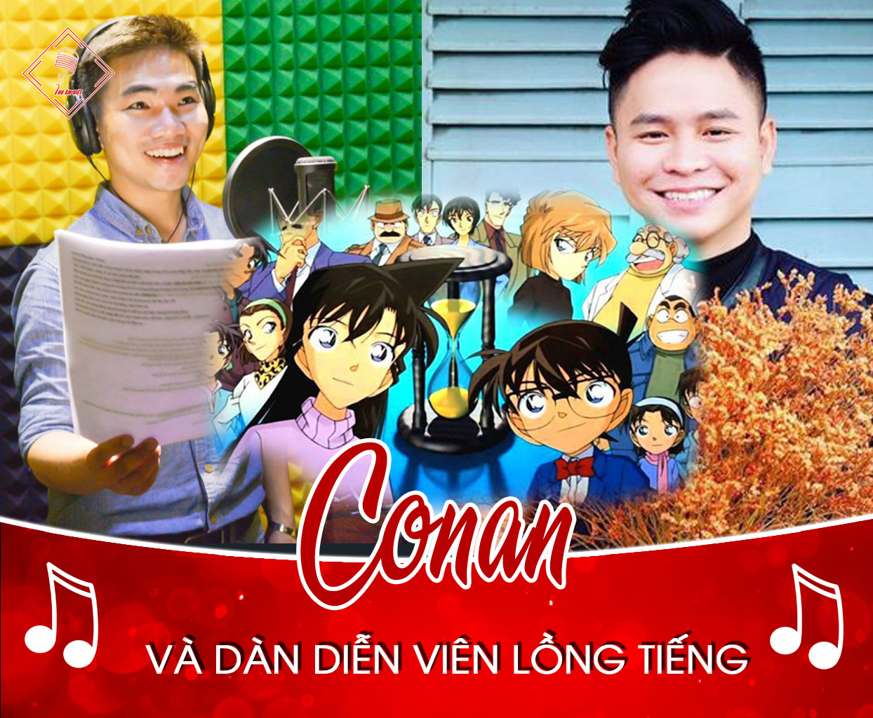 Cha đẻ giọng lồng tiếng Conan thám tử lừng danh là ai? Giọng nói huyền thoại bất ngờ lộ diện