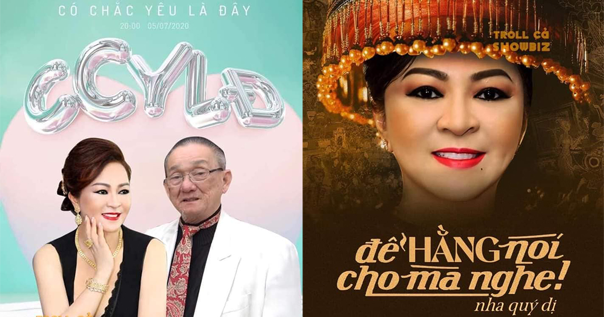 Hết poster phim, cộng đồng mạng lại chế hình đại gia Phương Hằng với loạt MV đình đám