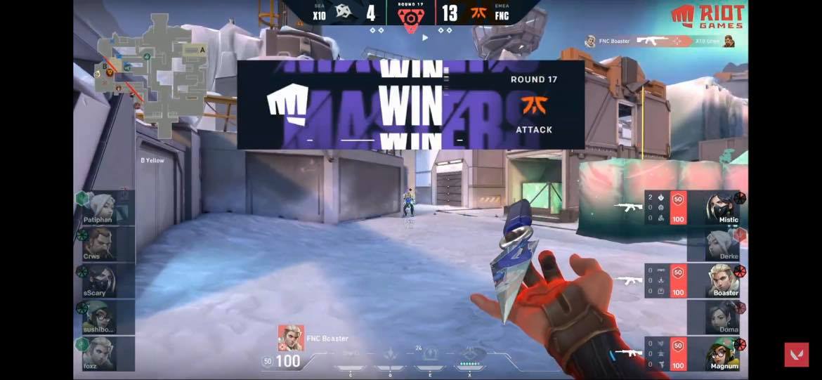 Valorant Master Reykjavik – Fnatic vs X10 Esports – Quá khó cho đại diện Đông Nam Á