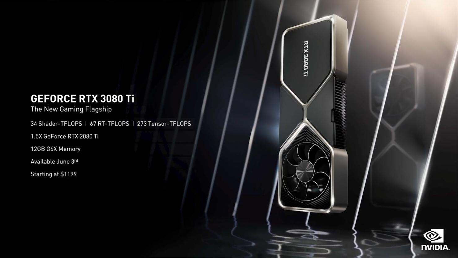 NVIDIA GeForce RTX 3080 Ti 12 GB, Card đồ họa gaming Ampere Ultimate chính thức ra mắ