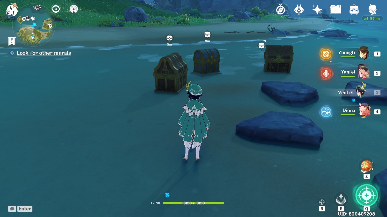 Genshin Impact: Hướng dẫn giải đố tại Đảo Vỡ Vụn để lấy rương hiếm trong bản 1.6