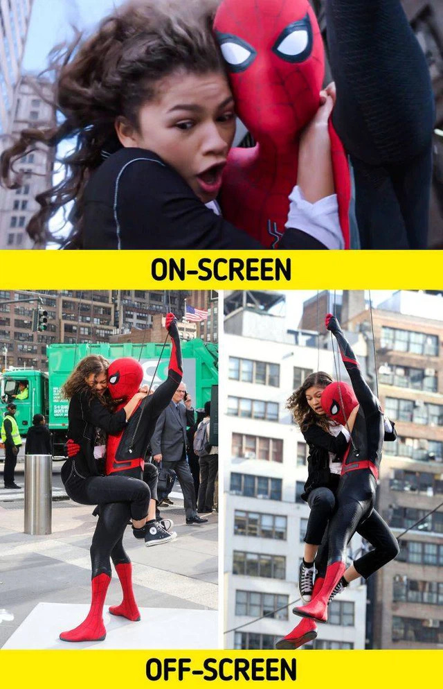 Những bức ảnh cho thấy bạn dã bị các bộ phim Hollywood lừa (P1)