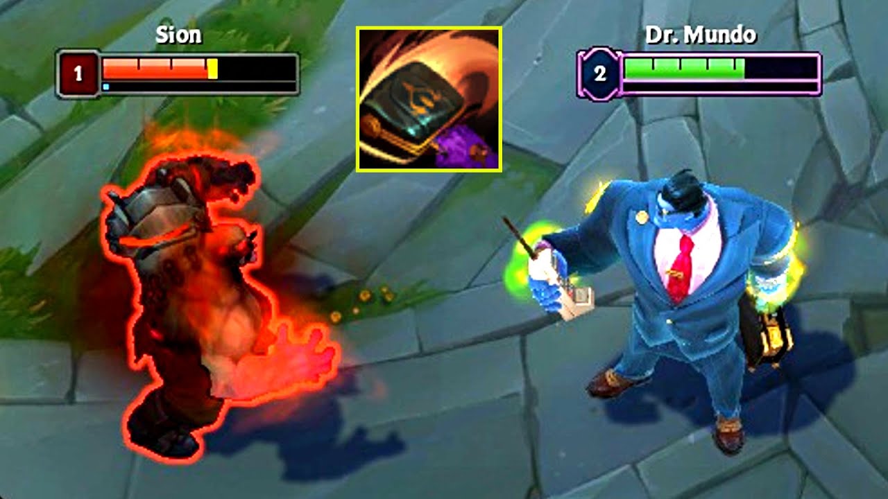 LMHT: Xuất hiện tương tác thú vị giữ Dr.Mundo và nội tại của Sion khi tặng đối phương Dịch Chuyển miễn phí