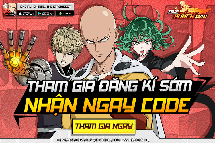 One Punch Man: The Strongest cho phép game thủ đăng ký tải trước