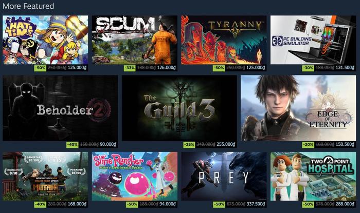 Tin đồn: Steam Summer Sale sẽ bắt đầu vào cuối tháng 6 này