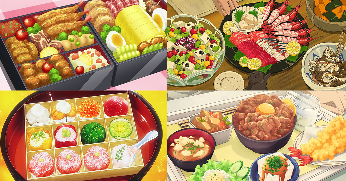 Quy tắc số 5 và loạt ảnh đồ ăn trong anime khiến bạn không khỏi thèm thuồng (P1)