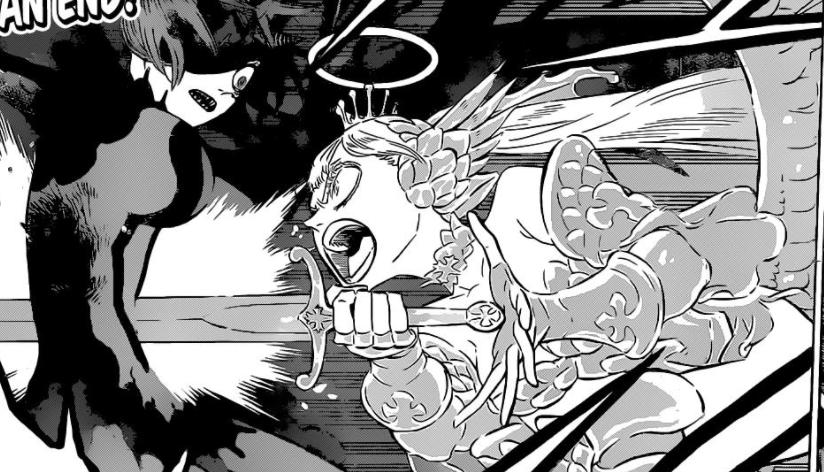 Dự đoán spoiler Black Clover chap 297: Hết hạn biến hình, Noelle dùng ma pháp tối thượng K.O Vanica