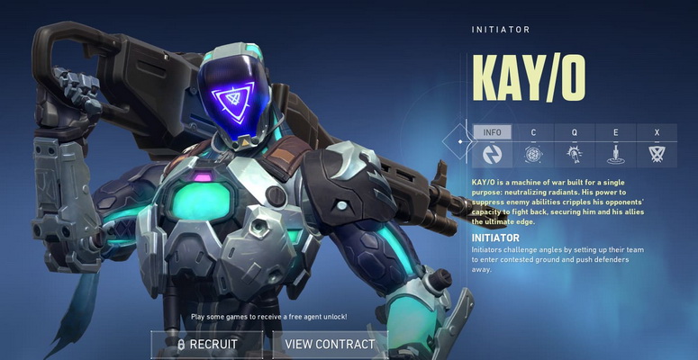 Valorant: Chi tiết bộ kĩ năng KAYO - Đặc vụ có khả năng vô hiệu hóa và bất tử bá đạo