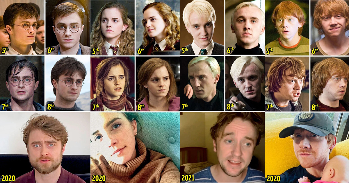 Dàn sao Harry Potter đã thay đổi như thế nào qua từng giai đoạn? (P1)