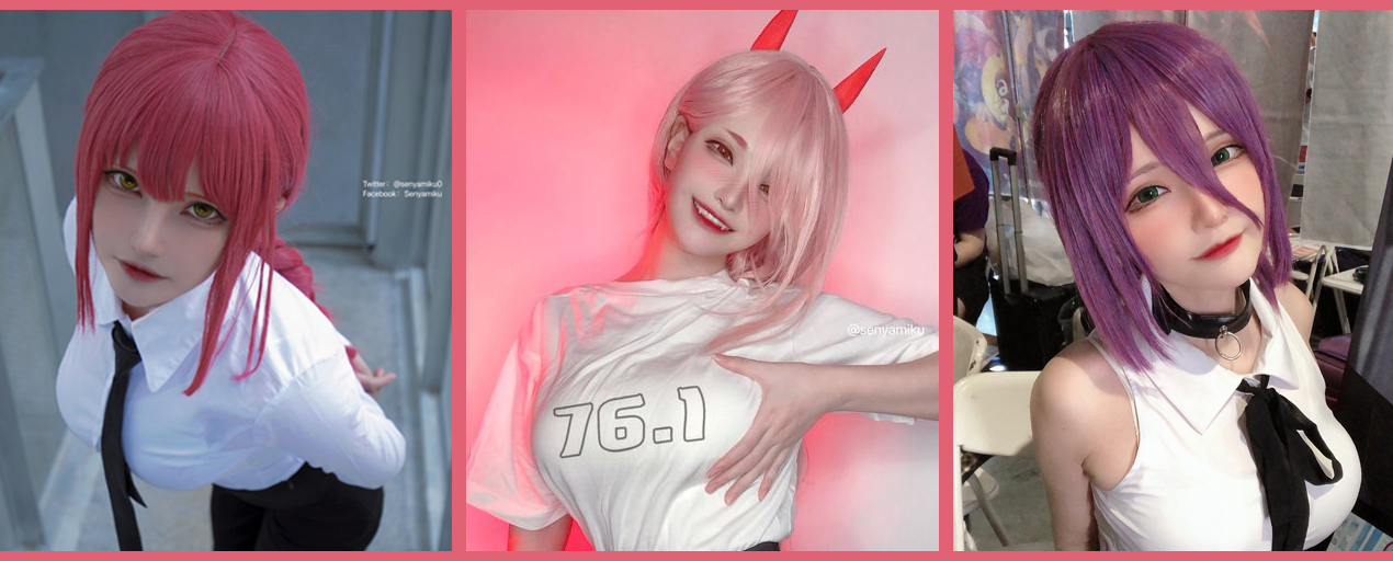Cosplay Power, Makima, Reze trong Chainsaw Man, nữ coser xinh đẹp làm fan ngây ngất lúc nào không hay