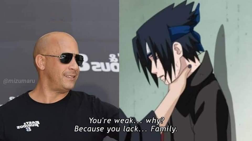 Tổng hợp ảnh meme hài hước của Dom và gia đình trong phần phim Fast & Furious 9