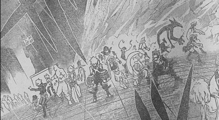 Spoiler My Hero Academia chap 319: Lớp 1-A hành động!