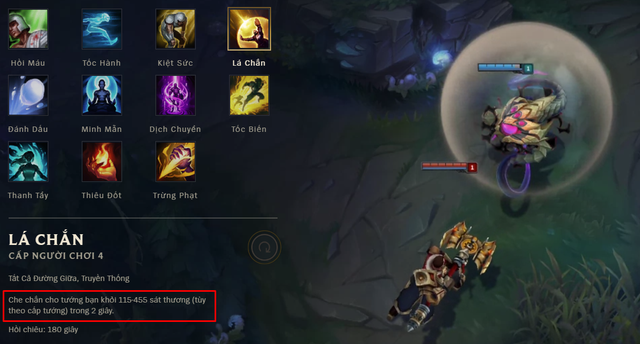 LMHT: Lá Chăn đang là phép bổ trợ bị ghẻ lạnh nhất ở thời điểm hiện tại