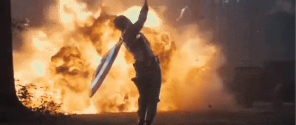 Fan chế tạo lại chiếc khiên của Captain America và nó bật lại được giống như trong phim 2